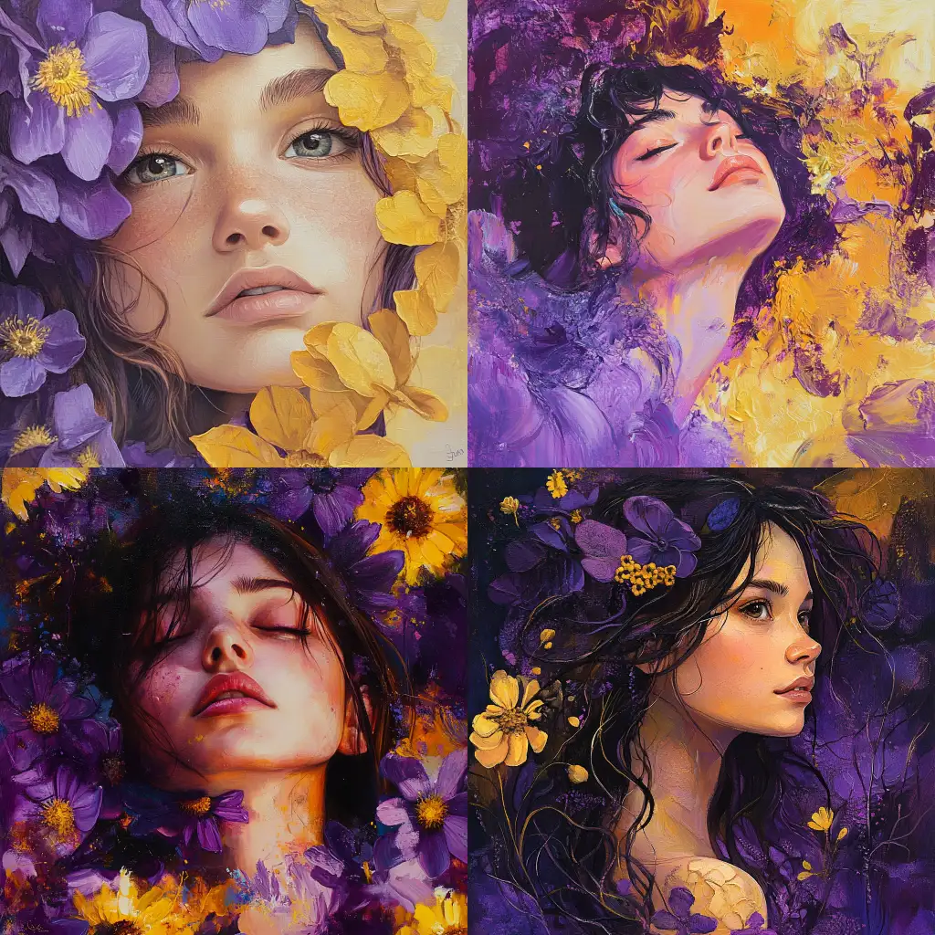 Dreamy-Girl-Surrounded-by-Purple-and-Yellow-Tones