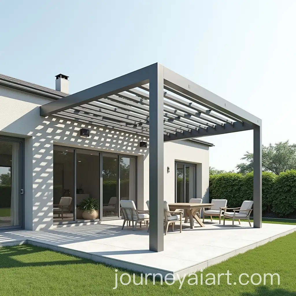 Aluminum-Pergola-with-Crossbars-and-Slats