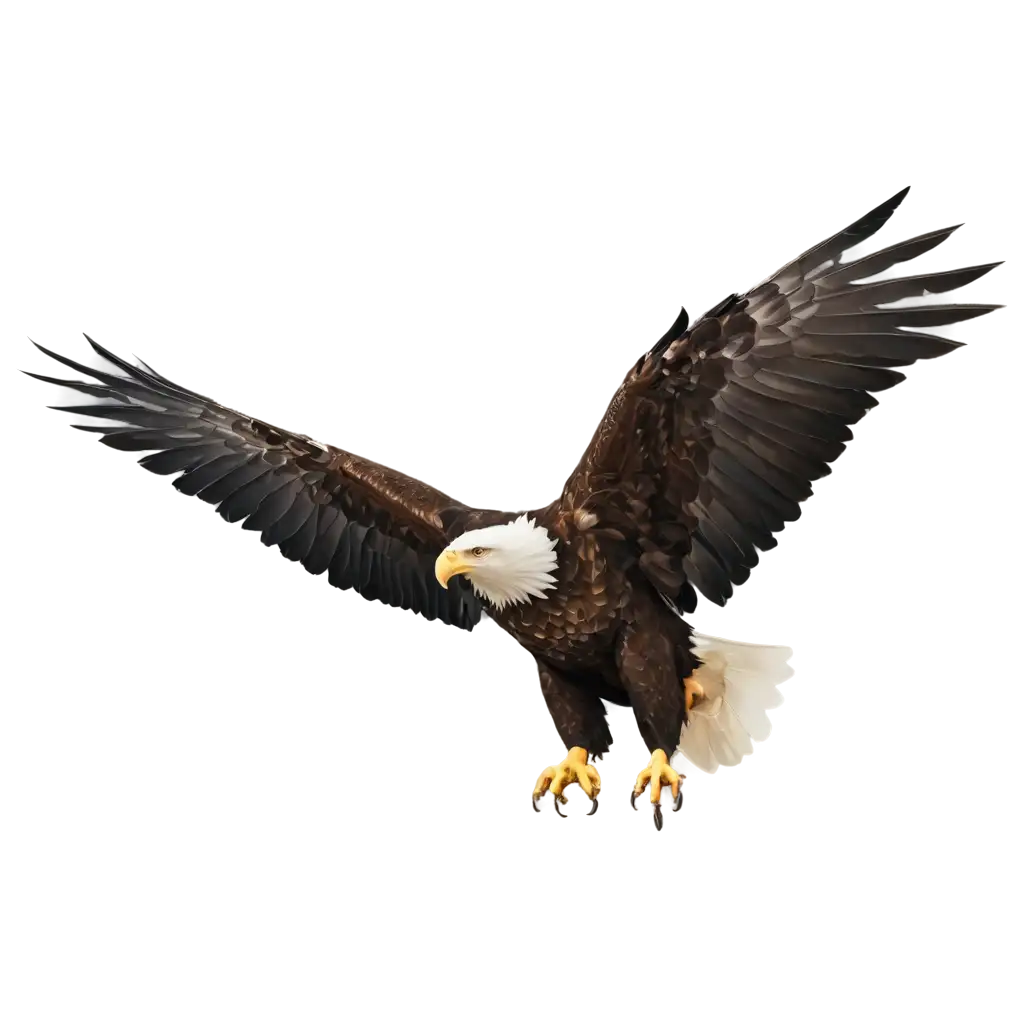 Eagle-Vector-PNG-Majestic-Bird-Illustration-for-HighQuality-Designs