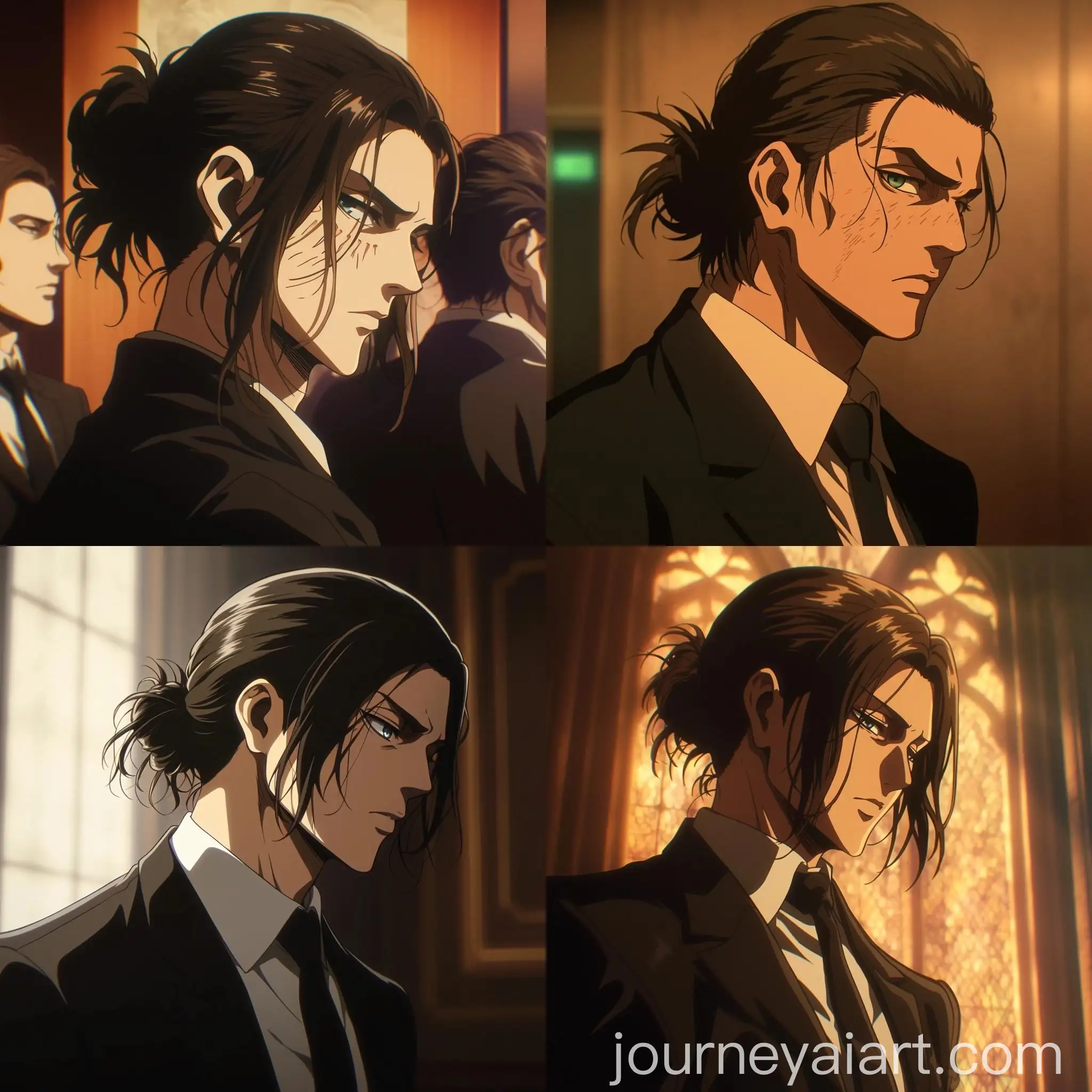 Eren-Yeager-in-Black-Suit-Attack-on-Titan-Anime-Scene