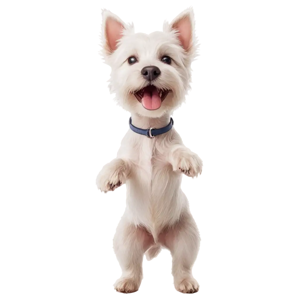 Happy-Westie-Cartoon-PNG-Image-PNG-Image-Optimization-HighQuality-Transparent-PNG-of-a-Cute-Dog-Sitting-on-Back-Legs