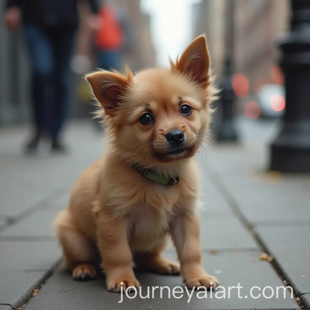 Lonely-Homeless-Dog-on-City-Streets