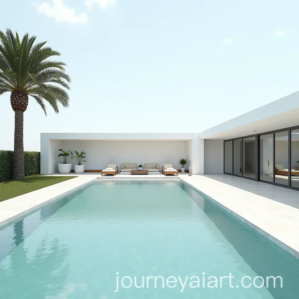 Modern-Minimalist-House-with-Swimming-Pool-in-Summer