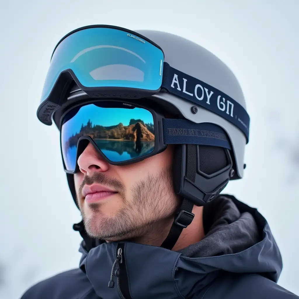 phone ski helmet airpods