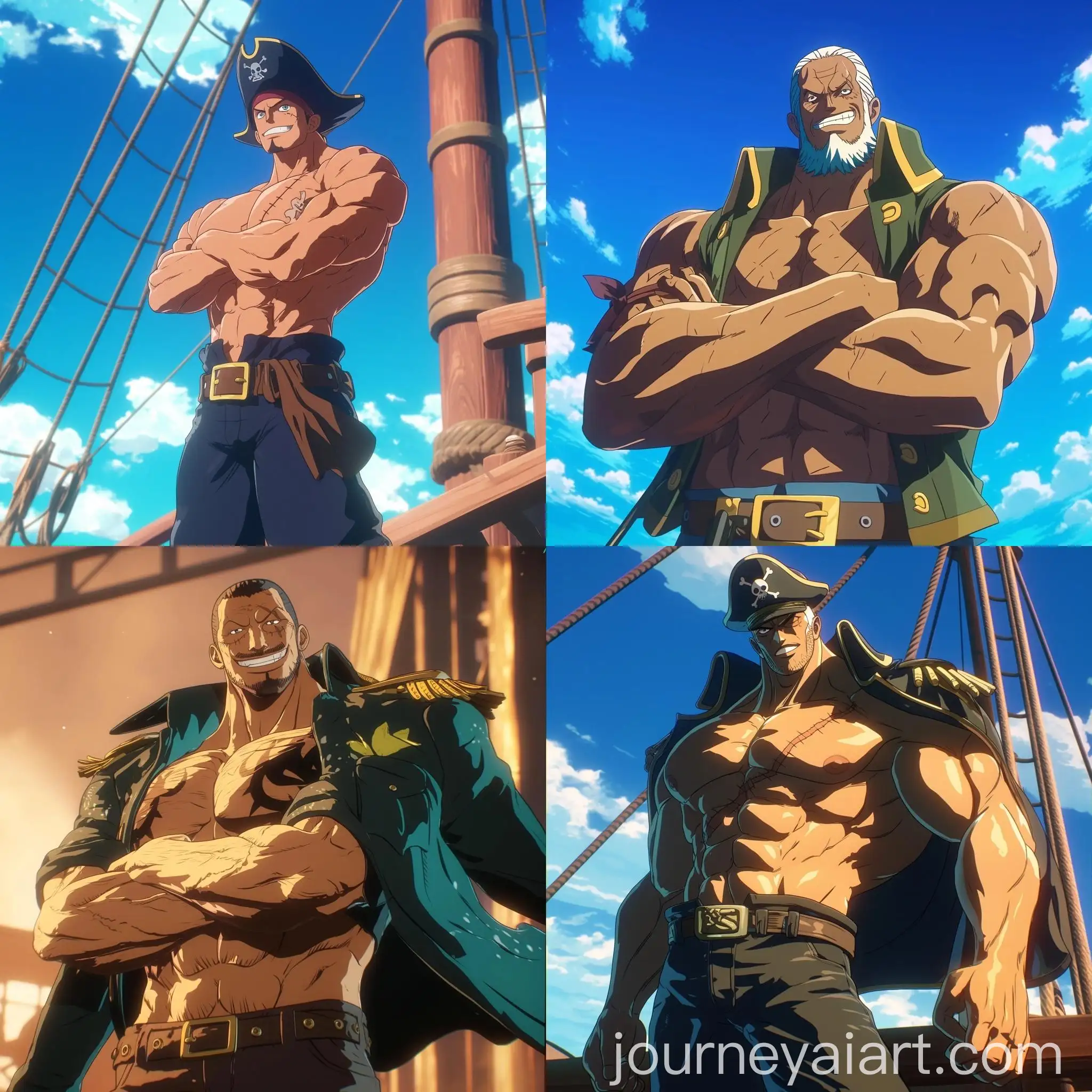 Muscular-Shirtless-Pirate-in-Stylized-Outfit-Fantasy-Character-Art