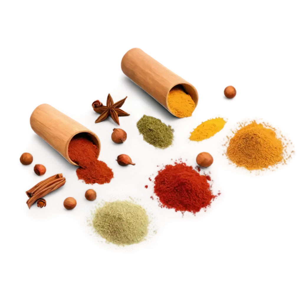 Spilled-Spices-PNG-Image-Capture-the-Essence-of-Flavor-in-High-Quality