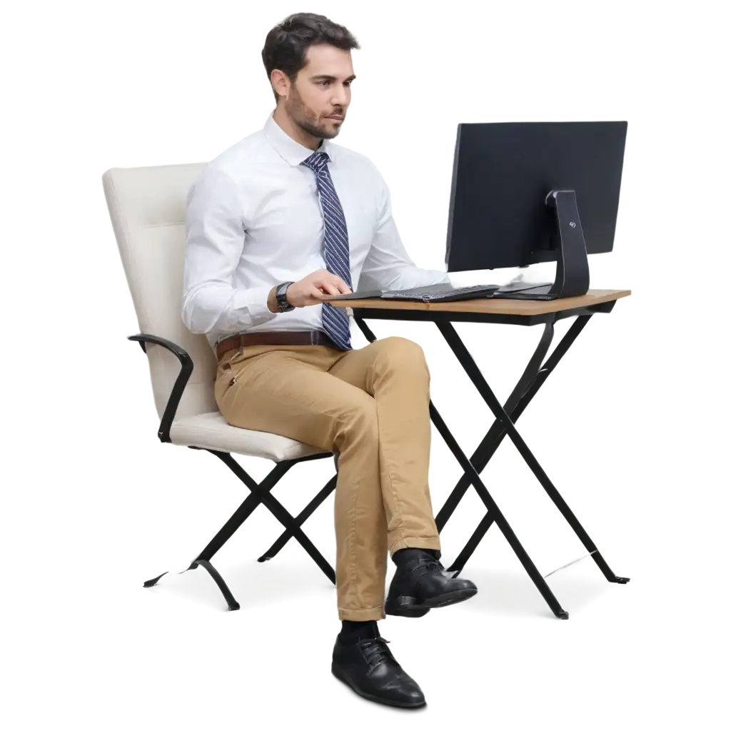 Optimal-Chair-Position-for-Sitting-in-Front-of-the-Computer-PNG-Image-Guide-for-Ergonomic-Setup