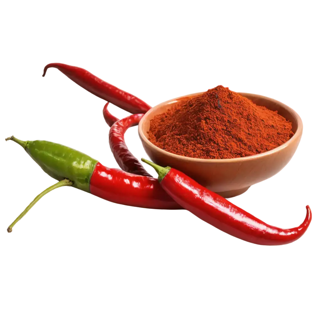 HighQuality-PNG-of-a-Bowl-of-Chilli-Powder-with-Red-Chilli-for-Culinary-and-Design-Applications