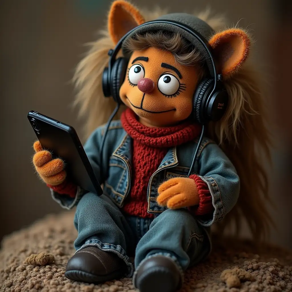 Puppet Svyatoslav accessories phone headphones tablet watch