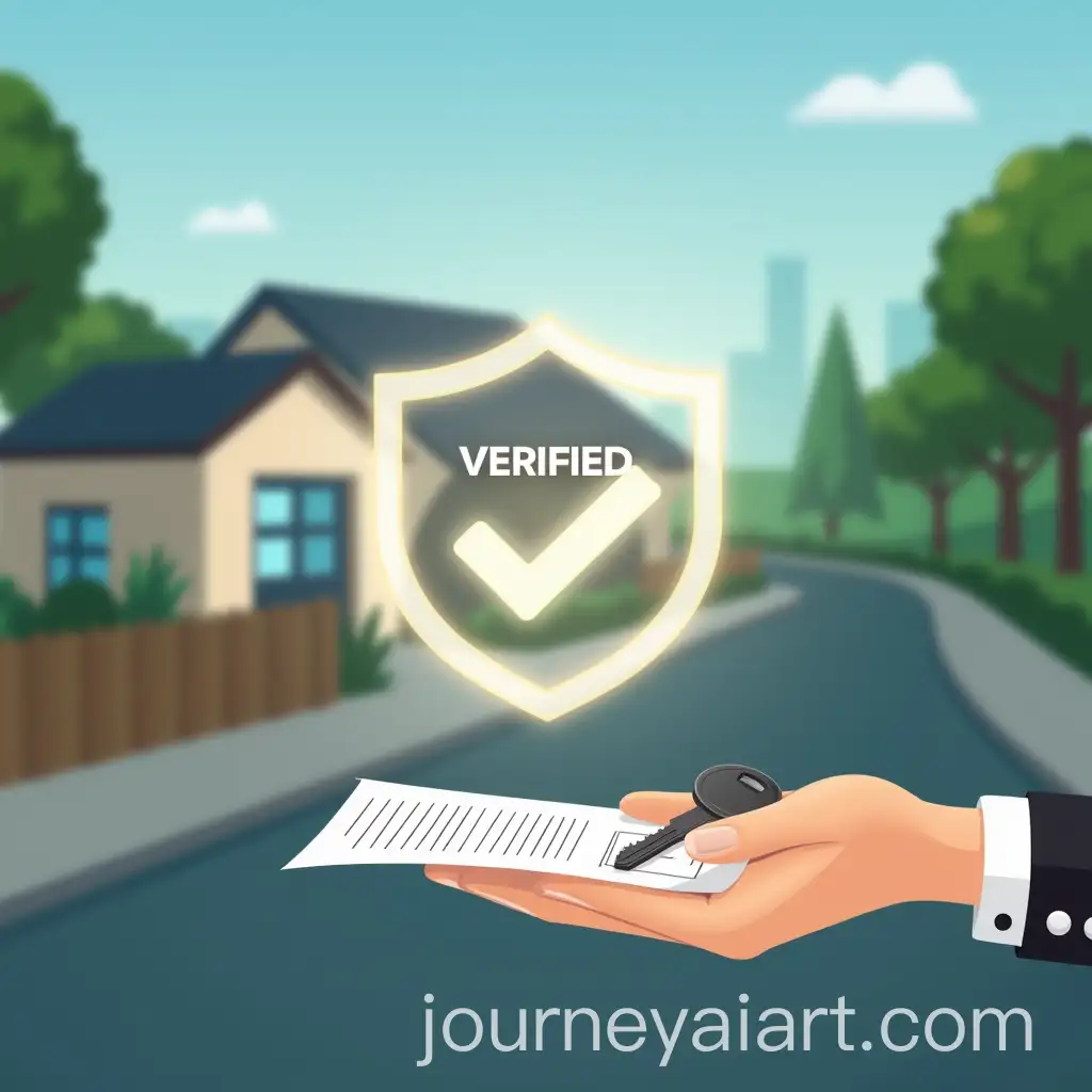 Modern-House-with-Verified-Checkmark-Symbolizing-Property-Regularization-and-Legal-Security