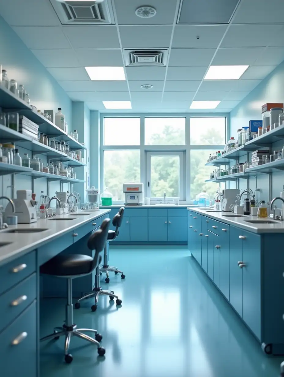 chemical laboratory room