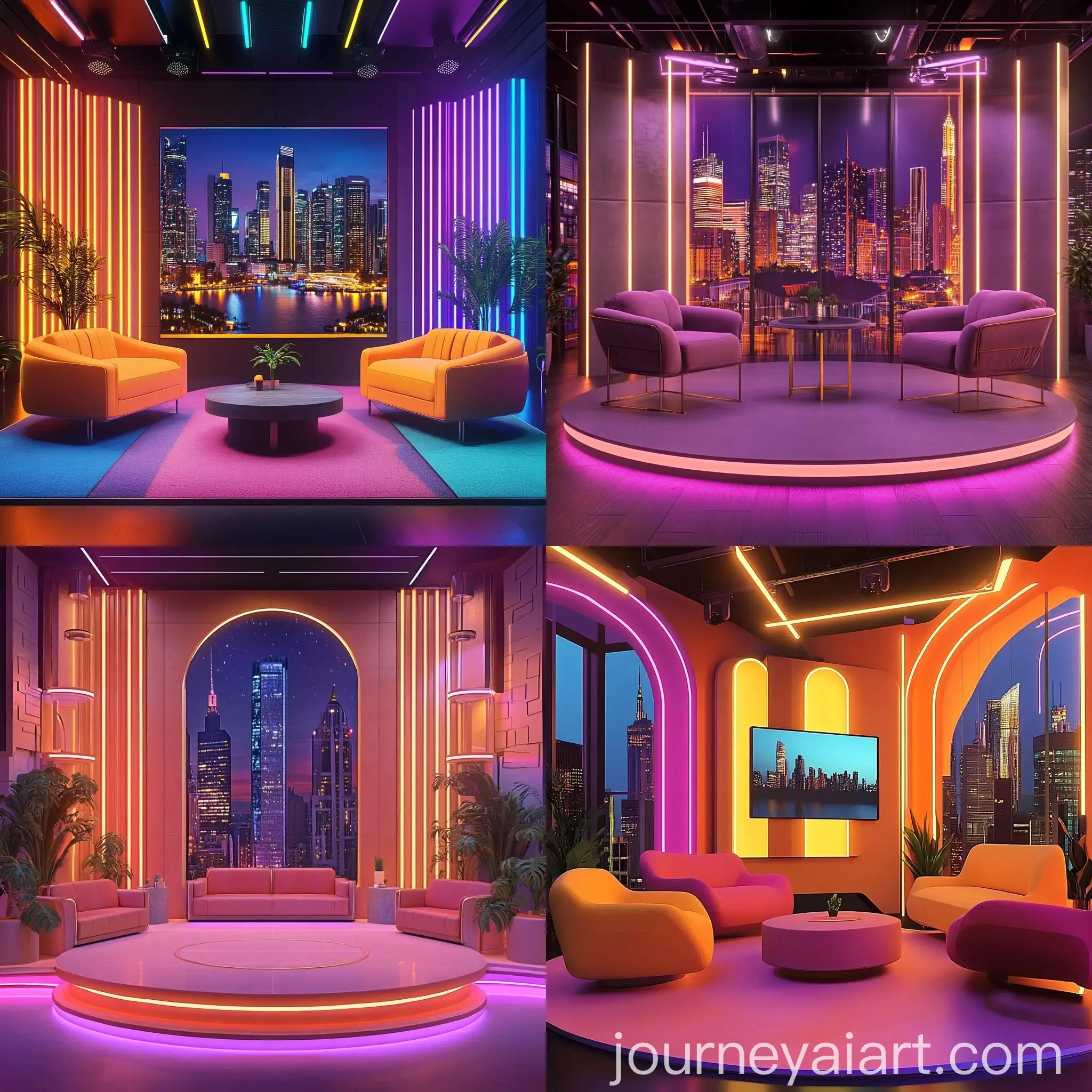 Youthful-Talk-Show-Set-Design-in-Bright-City-Aesthetic