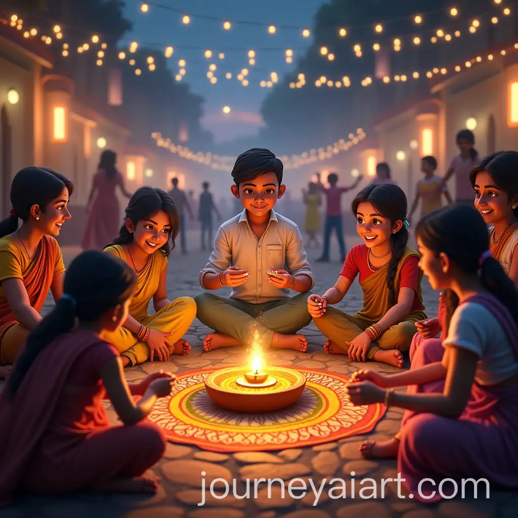 Diwali-Celebration-in-PUBG-Mobile-Characters-in-Traditional-Attire