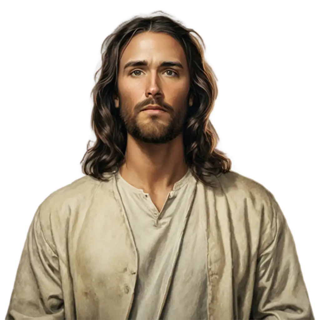 Jesus-PNG-Image-Reverential-Artwork-Depicting-Spiritual-Serenity