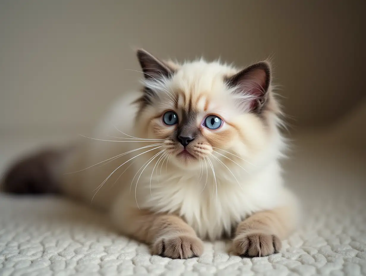 Real cat, Ragdoll,