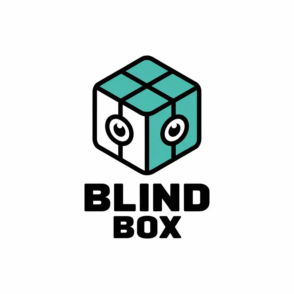 LOGO Design for Blind Box Gacha Box Symbol for the Internet Industry