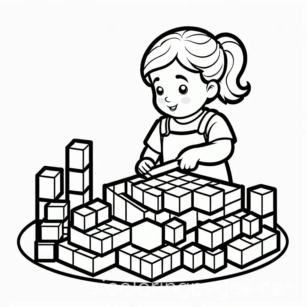 Child-Engaged-in-Creative-Block-Building