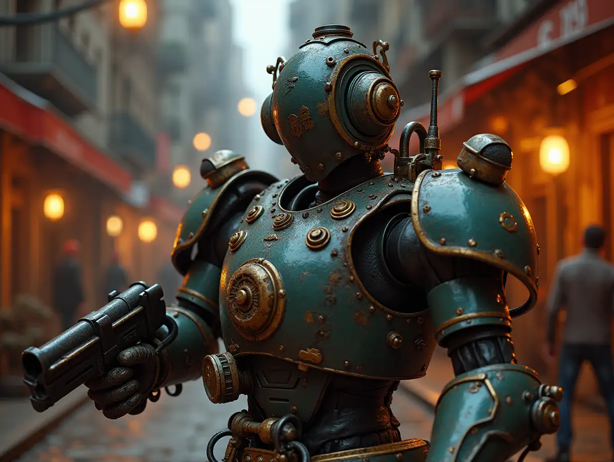 Steampunk 8k-Quality