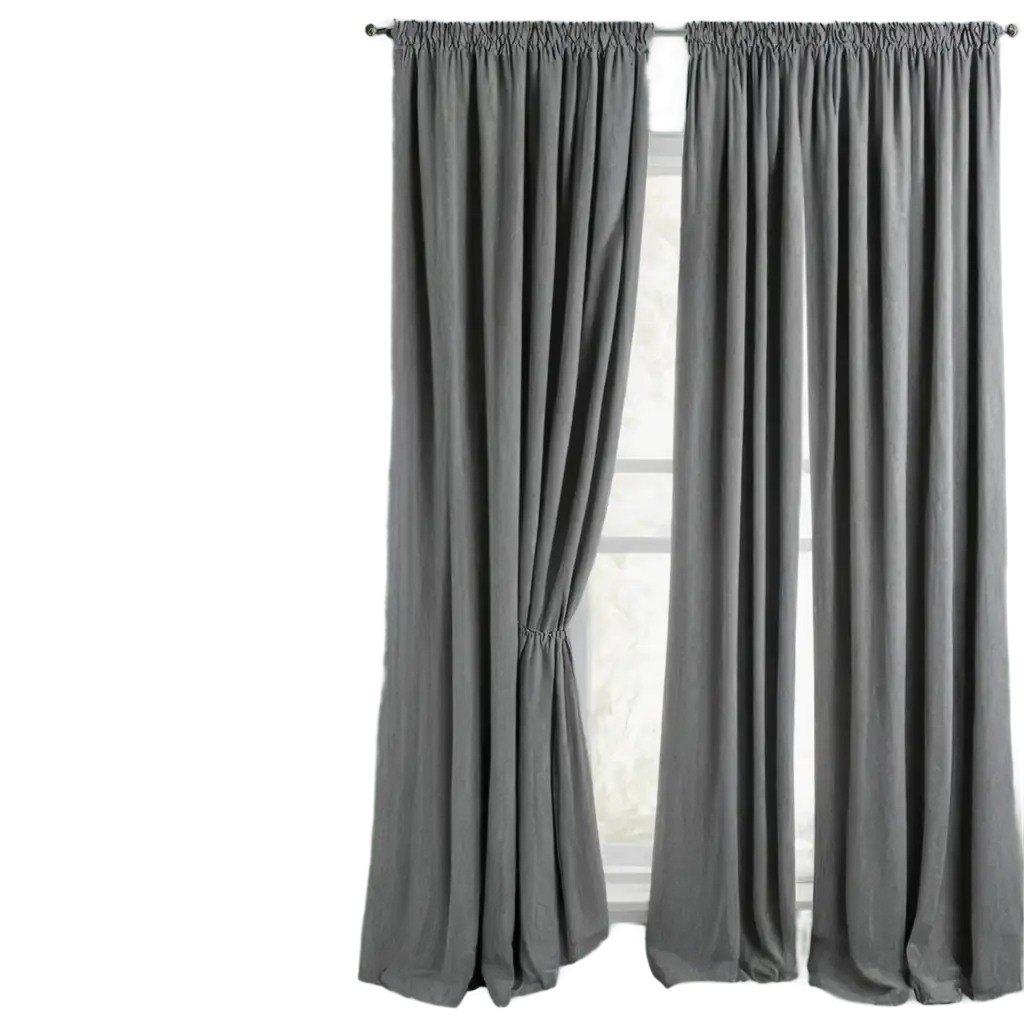 HighQuality-PNG-of-Grey-Curtains-for-Interior-Design-and-Decor-Projects