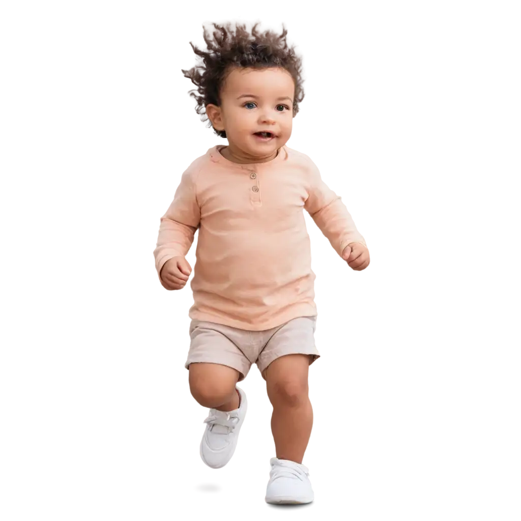 SEOOptimized-PNG-Image-of-a-Baby-Running-Discover-Clarity-and-Detail