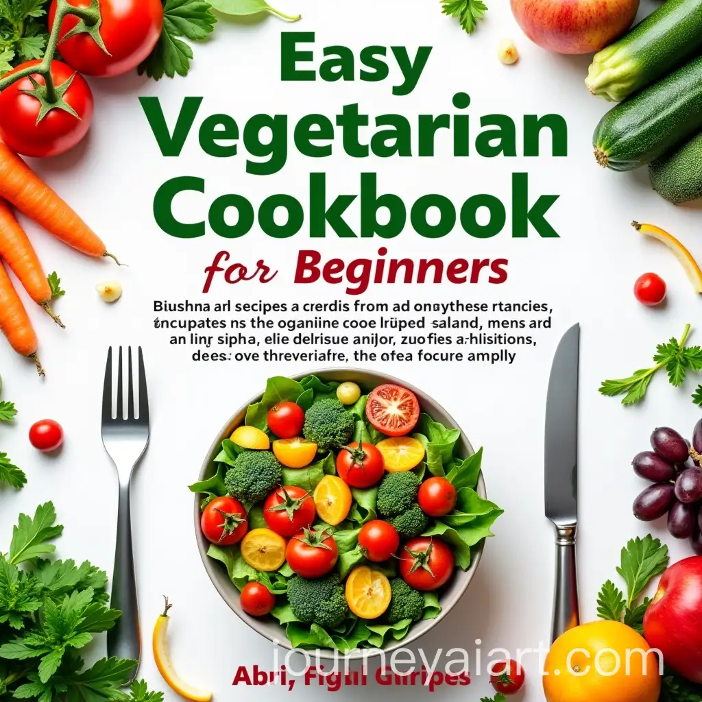 Vibrant-Vegetarian-Cookbook-Cover-for-Beginners-with-Fresh-Vegetables-and-Fruits