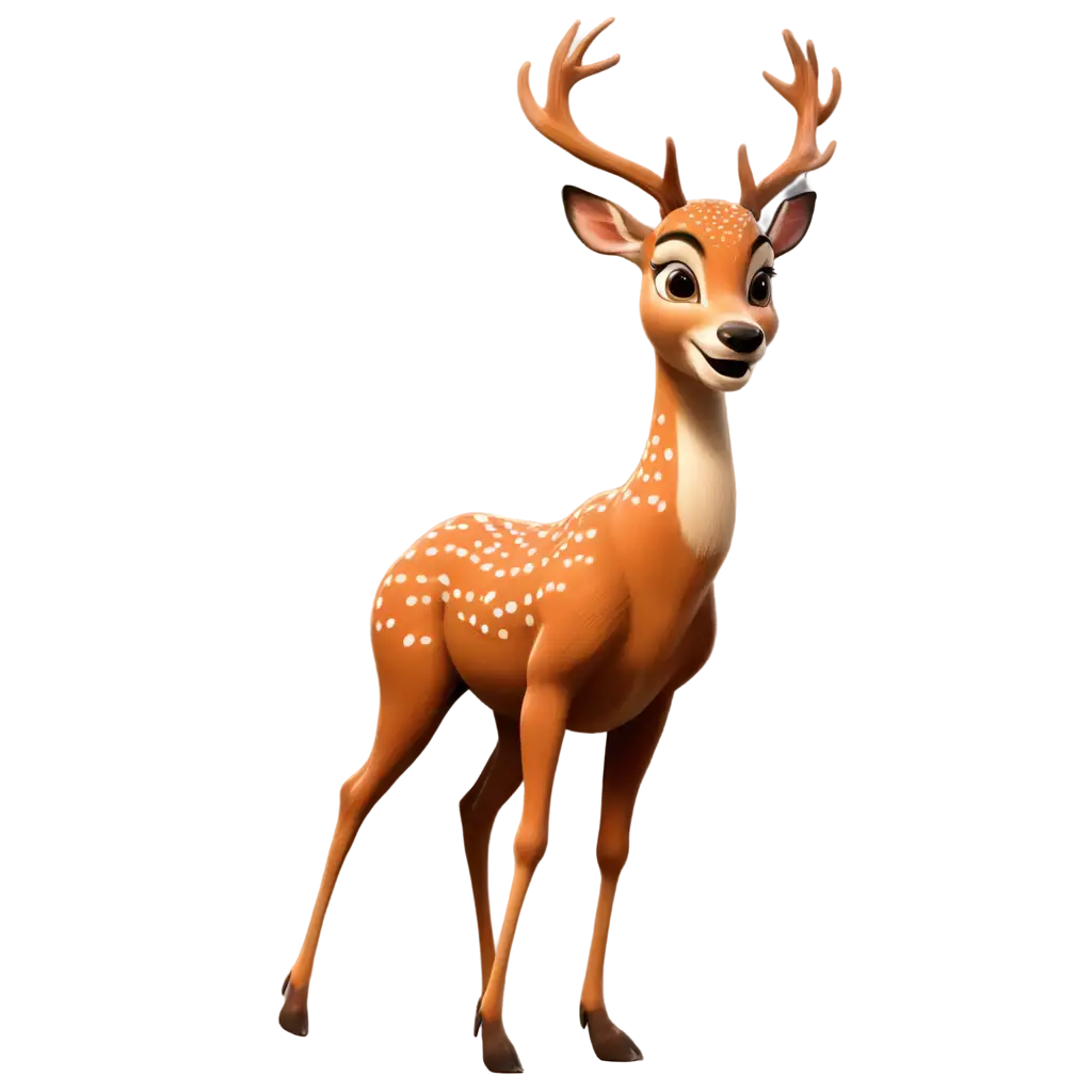 Charming-Deer-Son-Running-Illustration-in-PNG-Format