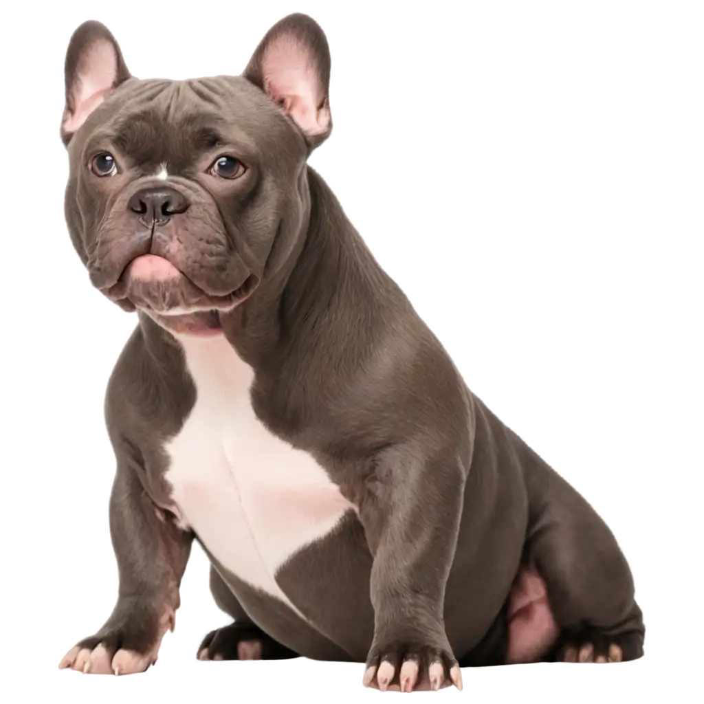 American-Bully-PNG-Image-Capturing-the-Strength-and-Grace-of-this-Iconic-Breed