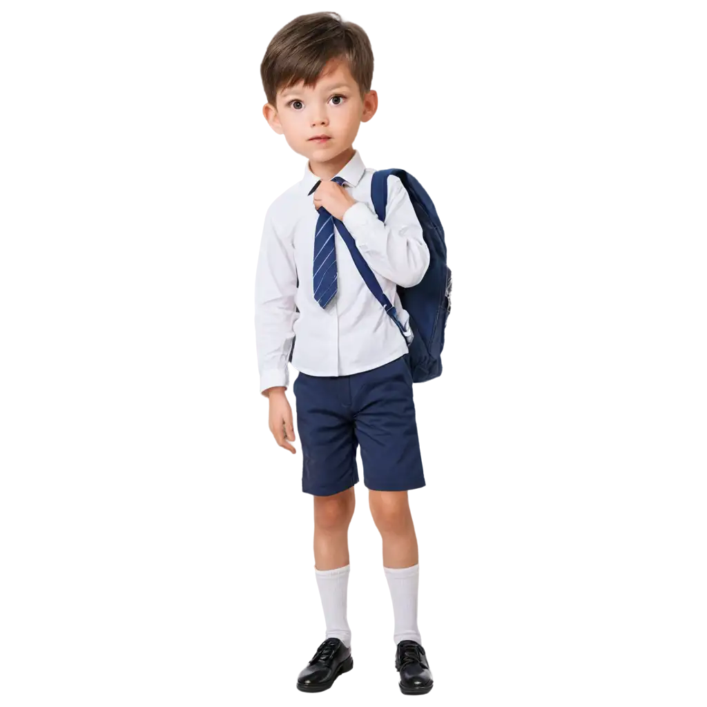 Stylish-School-Boy-PNG-BigHeaded-Charm-in-School-Uniform