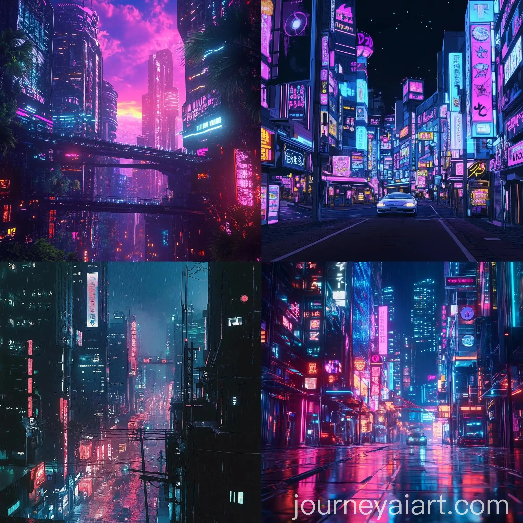 Futuristic-Neon-City-Anime-Background