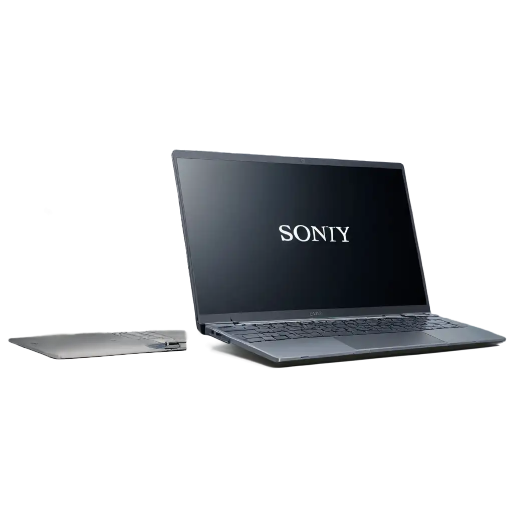 Sleek-Laptop-PNG-Image-with-Clear-Keyboard-and-Silverish-Glossy-Back-Perfect-for-Tech-Design-and-Branding