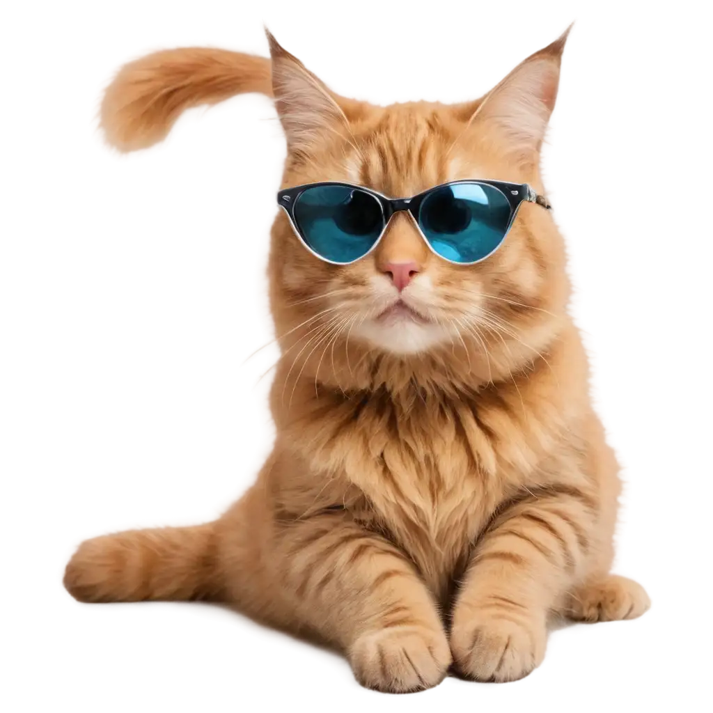 Cute-Cat-with-Cooling-Glass-PNG-Perfect-for-Stylish-Summer-Visuals