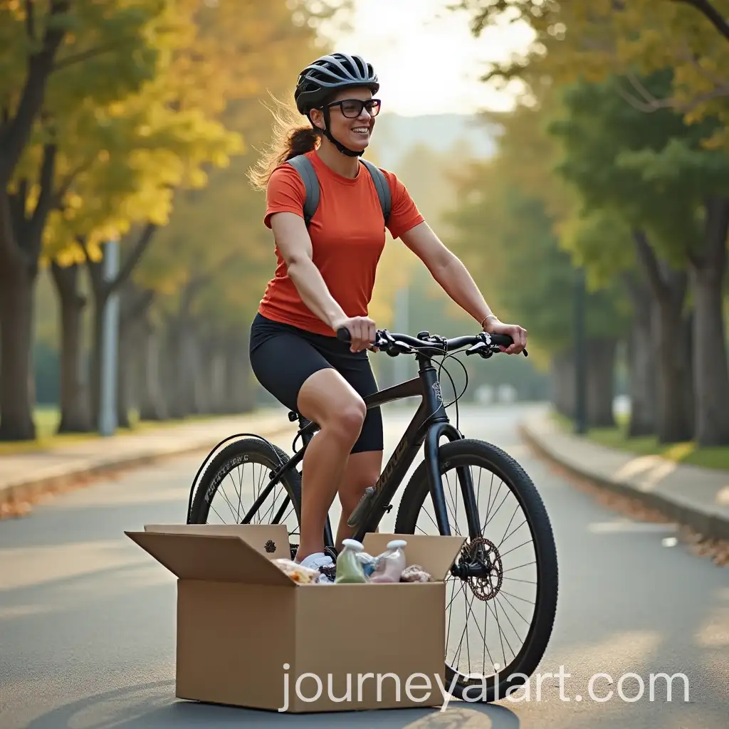 Joggers-and-Cyclists-Delivering-Packages-on-a-Scenic-Route