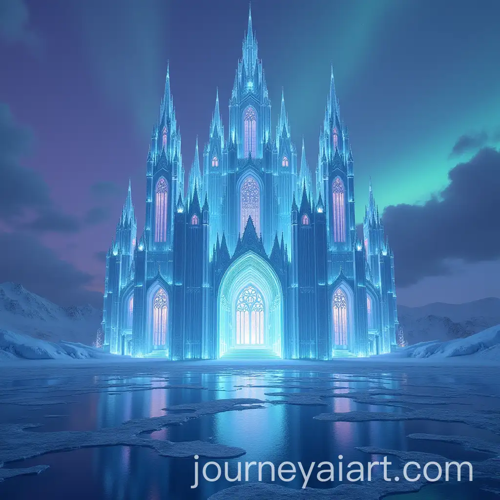 TransAI-Image-Prompt-Expansionlucent-Ice-Cathedral-Floating-Above-a-Magnetic-Lake-at-Twilight