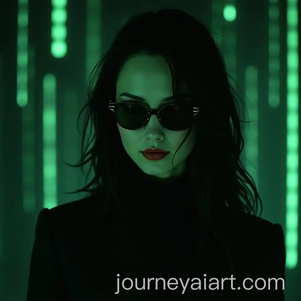 Female-Neo-in-The-Matrix-Futuristic-Cyberpunk-Style