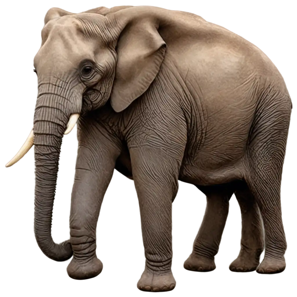 Elefante-PNG-Image-HighQuality-Elephant-Illustration-for-Versatile-Applications