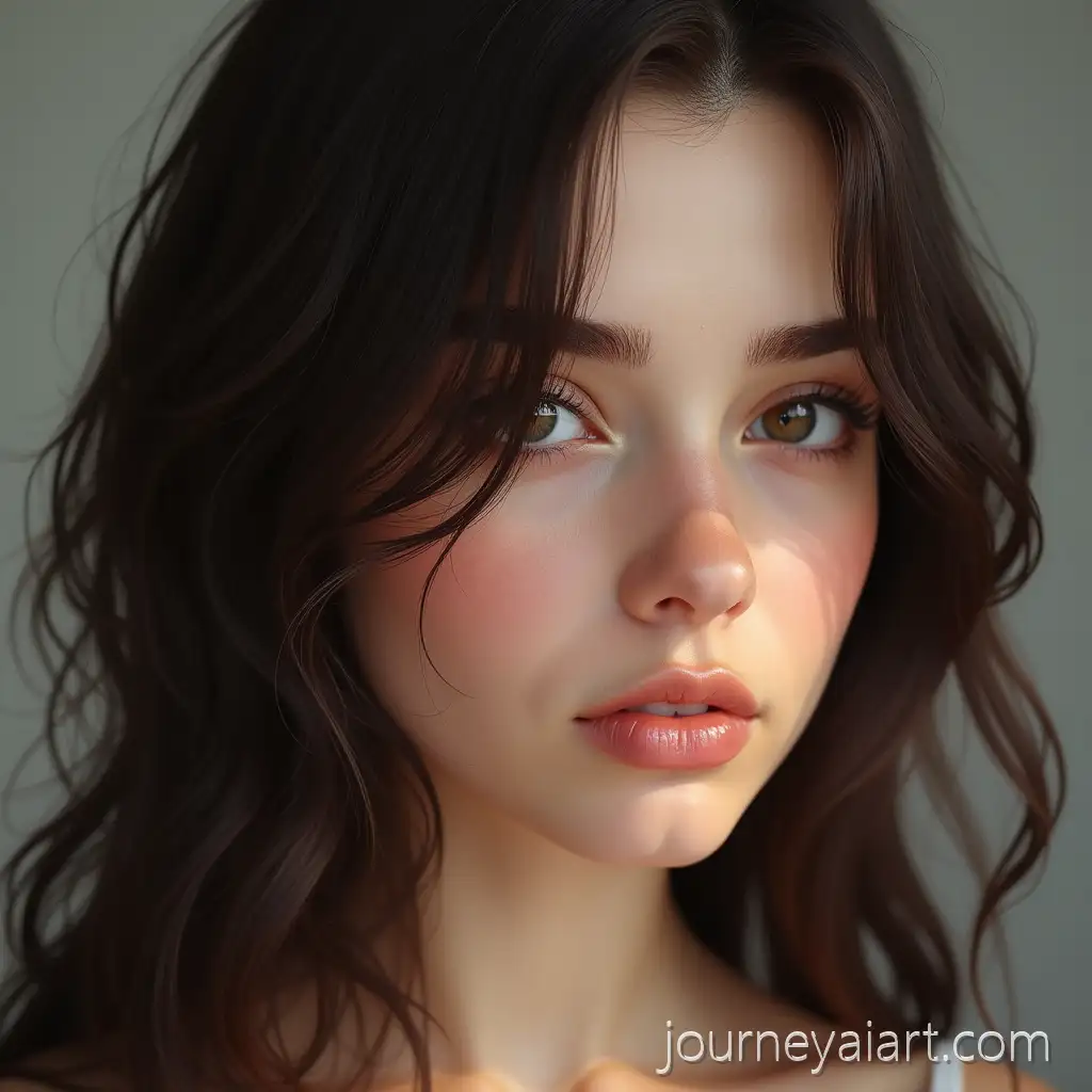 AI-Art-Prompt-ExpansionHyperRealistic-Portrait-of-a-Beautiful-Girl-with-Silky-Hair-and-HalfOpen-Eyes