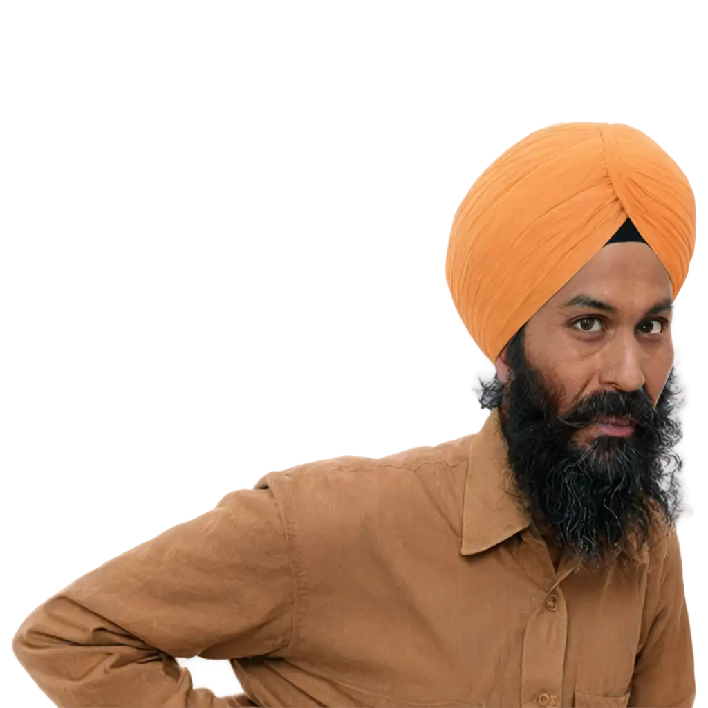 Indian-Elderly-Sikh-Sardar-Looks-on-in-Surprise-PNG-Image-Creation