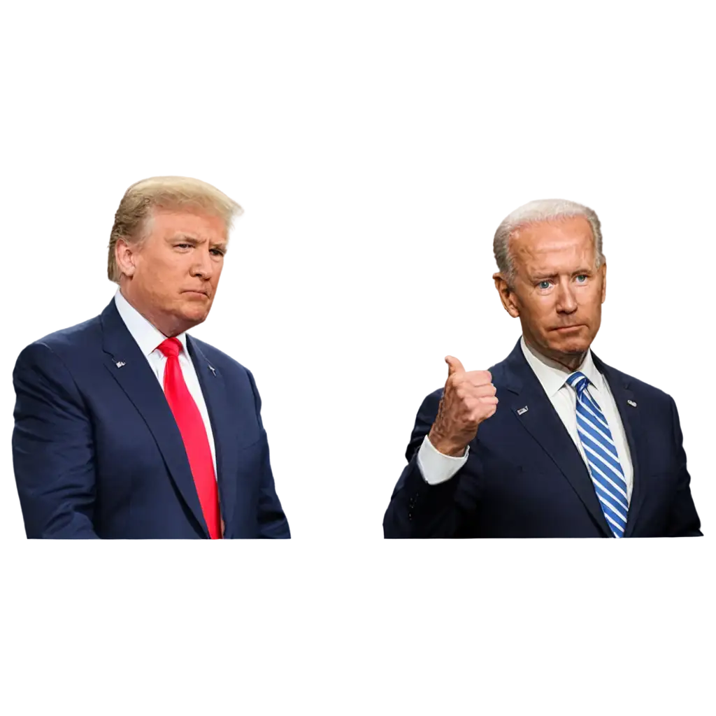 Donald-Trump-and-Joe-Biden-PNG-Image-HighQuality-Format-for-Versatile-Use