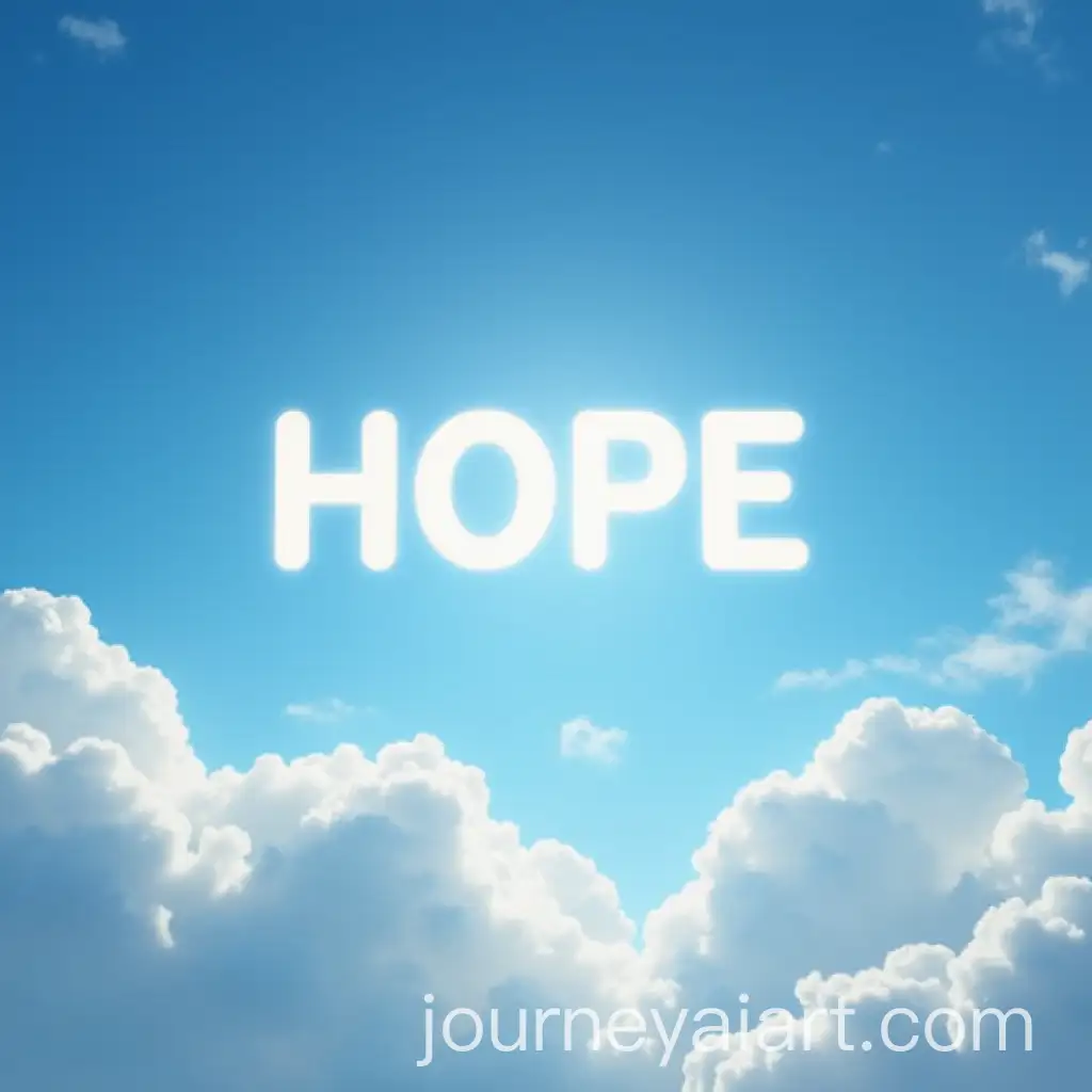 Cloudy-Sky-with-HOPE-Message-in-the-Clouds