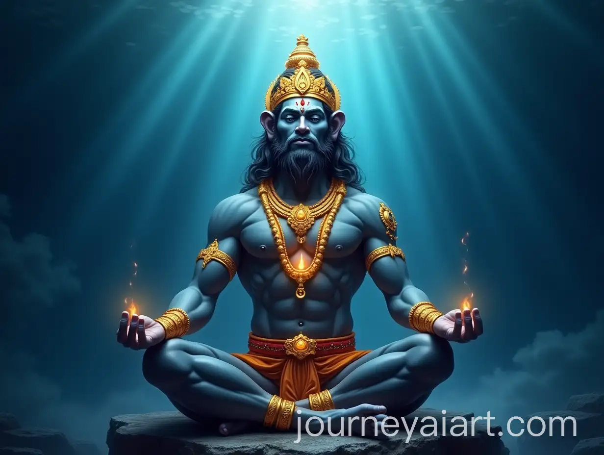 Hanuman-the-Mighty-Monkey-God-in-a-Sacred-Meditative-Pose