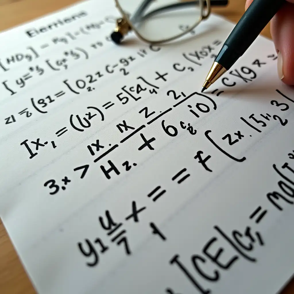 Mathematics difficult task Formulas serious