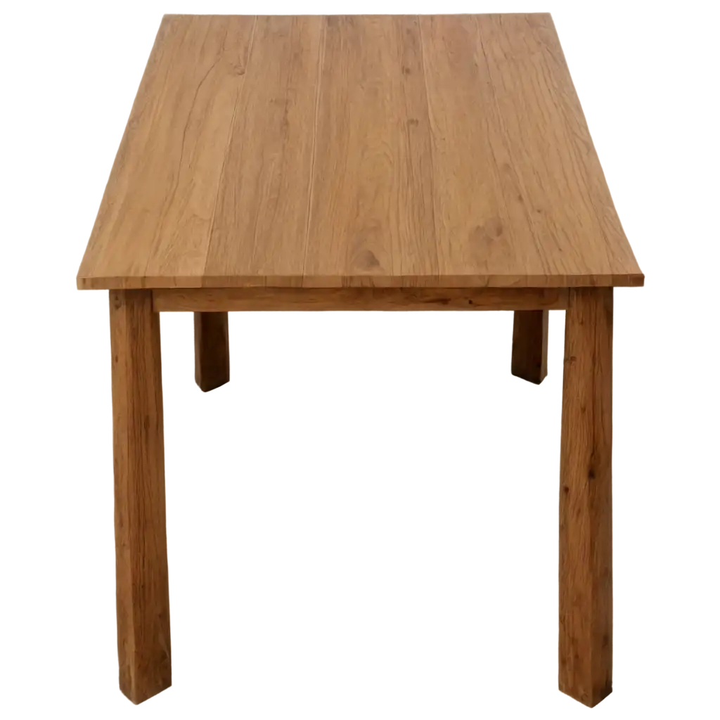 wooden table