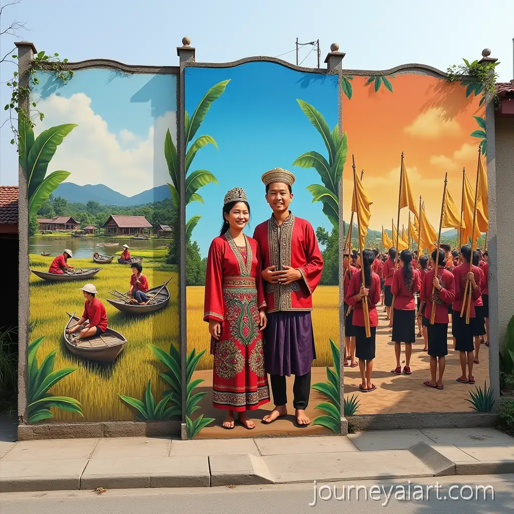 Lao-Khrang-street-mural3D-Street-Art-Mural-Design-Celebrating-Lao-Khrang-Ethnic-Tourism-and-Culture