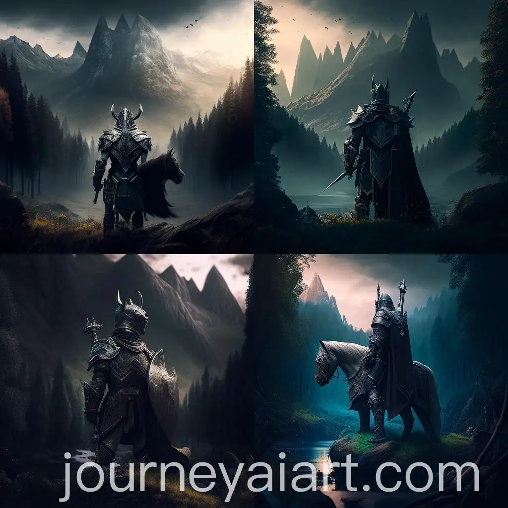 Dark-Fantasy-Knight-in-Forest-and-Mountains-4K-Image