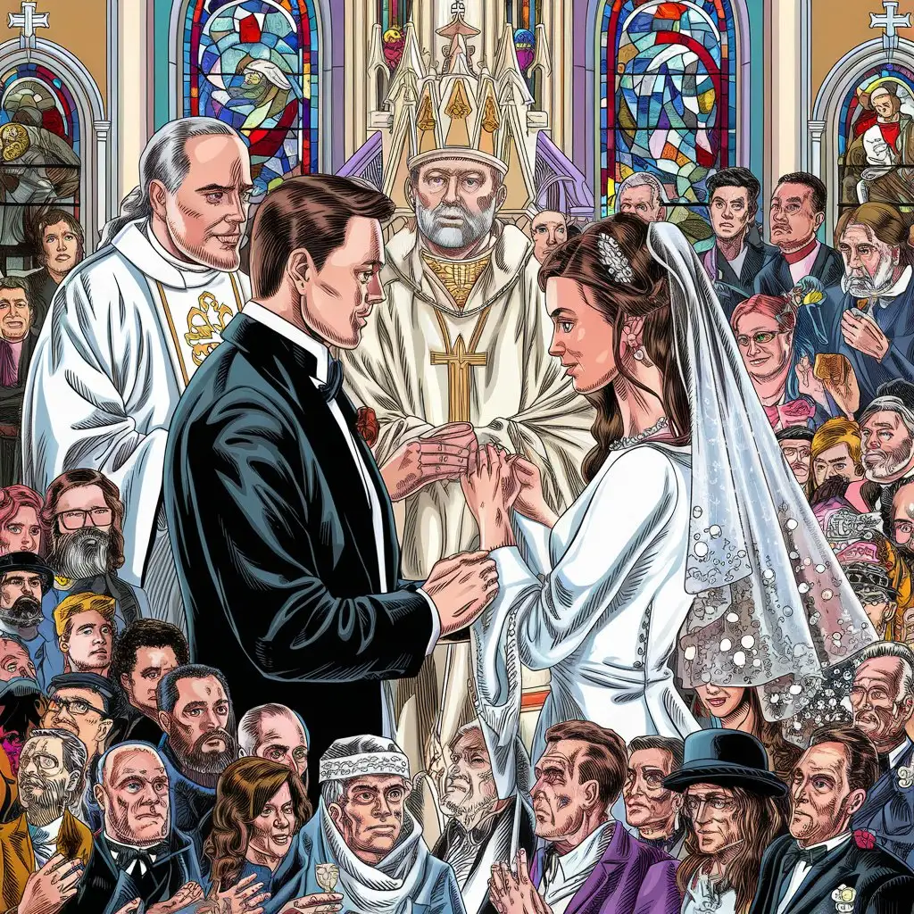 Adelaide-Rejecting-Arkadys-Proposal-at-a-Wedding-Ceremony