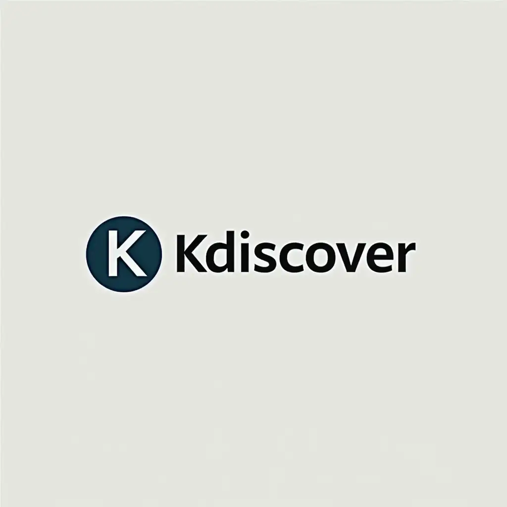 I need a logo for this brand: kdiscover. The brand focus is to help people discover the truth and Albania