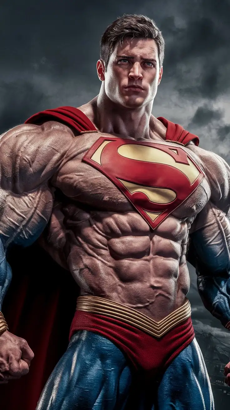 Photorealistic-Superbeing-with-Massive-Muscles-and-Powerfully-Ripped-Physique