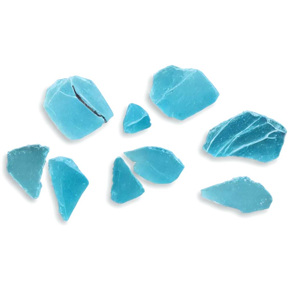 Stunning-Blue-Glass-Fragments-PNG-for-HighQuality-Visuals