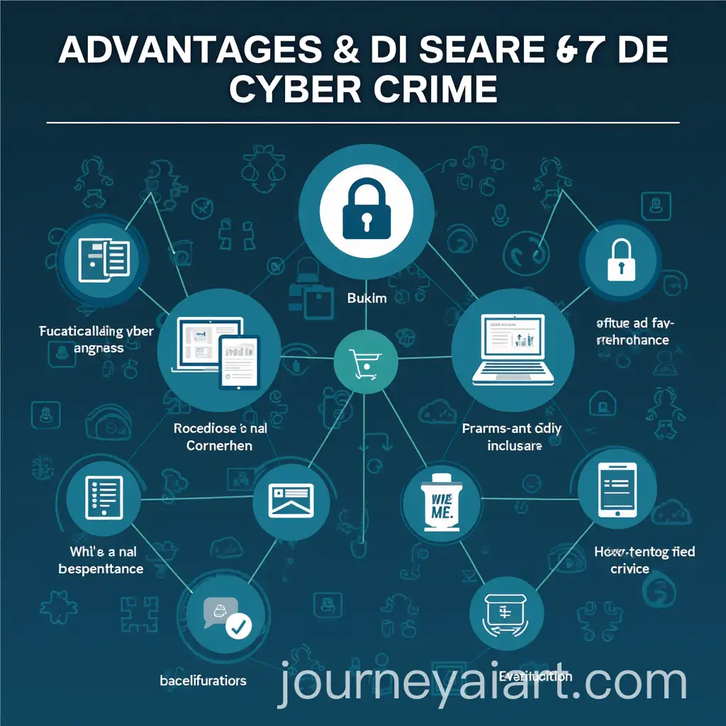 Advantages-and-Disadvantages-of-Cyber-Crime-Poster