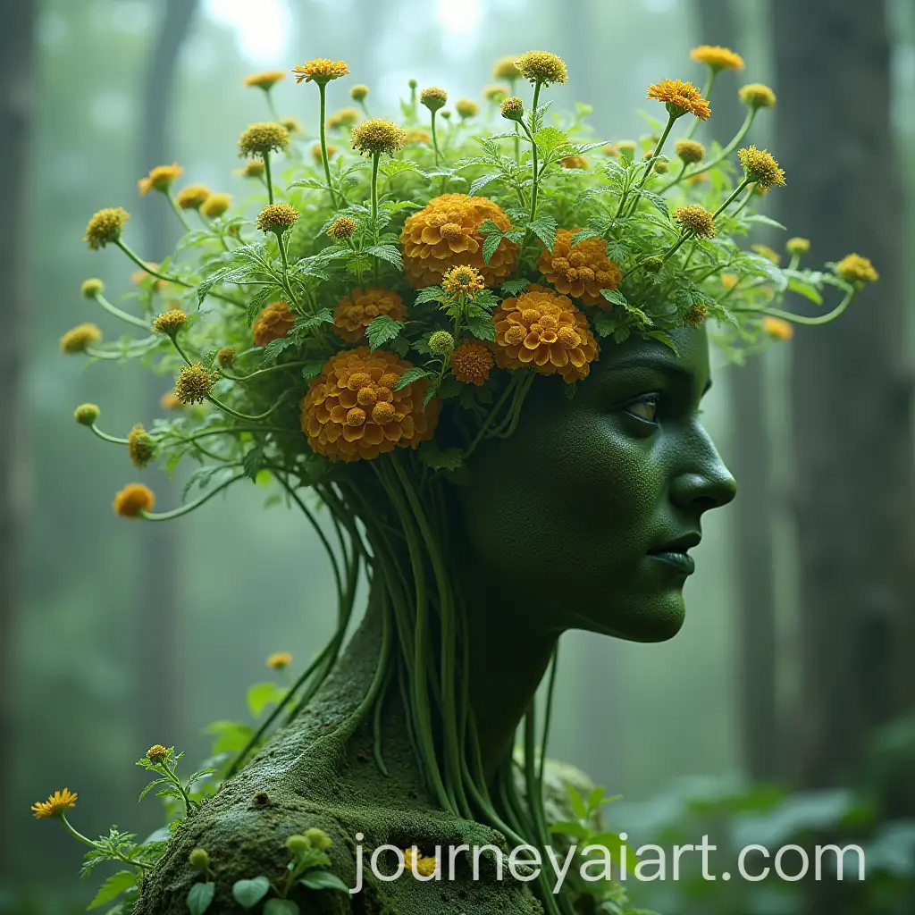 Hive-Mind-Plant-with-Autonomous-Living-Parts-in-a-Futuristic-Ecosystem